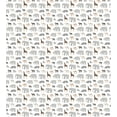 thumbnail image 3 of Ambesonne Animal Print Duvet Cover Sets, Cartoon Fauna Zebra, 2-Twin, Multicolor, 3 of 4