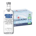 thumbnail image 1 of Pack 24 Agua San Pellegrino 250 ml Vodka Absolut Blue 1 L, 1 of 3