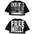 thumbnail image 4 of Tops cortos góticos con gráficos de letras Y2K para hombres y mujeres, ropa urbana nueva, camisetas de retazos Harajuku, camisetas de algodón de media manga, 4 of 5