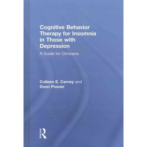 cognitive behavioral therapy for insomnia 2019
