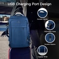 thumbnail image 3 of 55L Big Capacity Carry On Laptop Backpack Large Travel Backpack for Men, Expandable Water Resistant Overnight Weekender Luggage Gym Daypack Rucksack T, 3 of 9