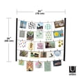 thumbnail image 4 of Umbra Hangit 26X30 Photo Display,Black, 4 of 6