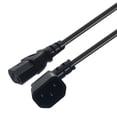 thumbnail image 3 of C14 Macho ángulo A C13 Hembra De Servidor De PDU De Reemplazo Del Cable De Alimentación Soledad IEC320 C14 Macho a C13 Hembra, 3 of 8
