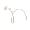 thumbnail image 1 of Silicone Pacifier Clip Pacifier Chain for High Chair Bags Shopping Apricot, 1 of 8