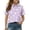 Beige #26, variant on T Shirts for Girls Short Sleeve Henley Cute Cartoon Animal Print Back to School Uniform Button Closure Causal Active Polo Shirts, 150