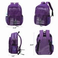 thumbnail image 5 of Tinyat Mesh Backpack for Women Men See Through Solid Color Bags Stadium Approved Shoulder Bag for Travel Swim Outdoor, 5 of 6