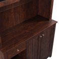 thumbnail image 3 of Home Source Mahogany Oak Hills China Work Center, 3 of 4