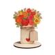 thumbnail image 2 of Kit de manualidades con flores de madera para niños – Adorno de madera 3D pintable para el Día de la Madre, regalos de cumpleaños, Educación para padres y Decoración Artística, 2 of 6