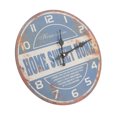 thumbnail image 1 of 11.8 Pulgadas Retro Rústico Reloj de Madera de Pared Decoración de Estar de Habitación de Sunnimix Reloj de pared Wooedn, 1 of 8