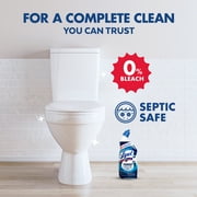 Lysol Toilet Bowl Cleaner Clinging Gel, Power, Disinfecting Bathroom Cleaner and Toilet Bowl Stain Remover, 24 oz (4 Pack)