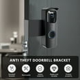 thumbnail image 2 of Anti-Theft Doorbell Mount No-Drill Mounting Doorbell Camera Bracket Adjustable Video Doorbell Holder with Cap Peak Sturdy Video Doorbell Mount Doorbell Mount for Home Apartment Office Room, 2 of 9