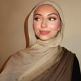 thumbnail image 7 of Chiffon Scarfs for Women Lightweight Ladies Scarves Soft Shawl Wrap Gradient Modal Hijab Head Scarf Shawl Wrap for Muslim Women, 7 of 7