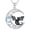 Cat-Black Wings, variant on CACA LADY Black Cat Necklace for Women 925 Sterling Silver Moon Necklace Birthday Jewelry for Cat Lovers Wife