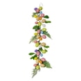 thumbnail image 2 of Cadancy Easter Garland with Eggs Flowers Greenery Artificial Floral Vine Wreath Spring Decor for Home, Mantel, Wall, Holiday Party Dinner Table Decorations(25.59in), 2 of 8
