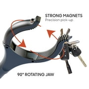 Sharper Image Deluxe Grabber Reacher Tool, 7 lb Lifting Capacity, Magnetic Pickup with Wrist Support