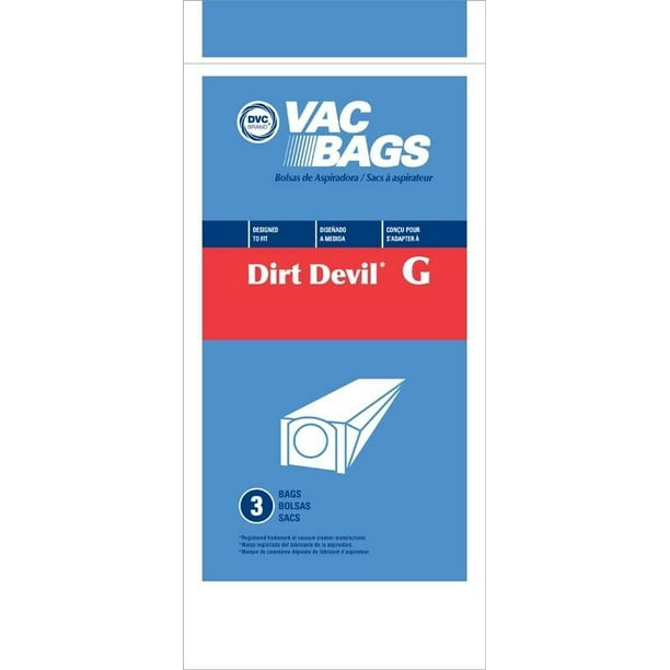 Royal Dirt Devil Type G Handvac Vacuum Cleaner Bags by DVC Made in USA