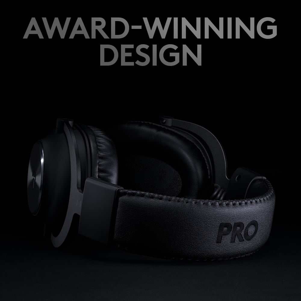 Logitech PRO X Gaming Headset with Blue VO!CE Mic Technology