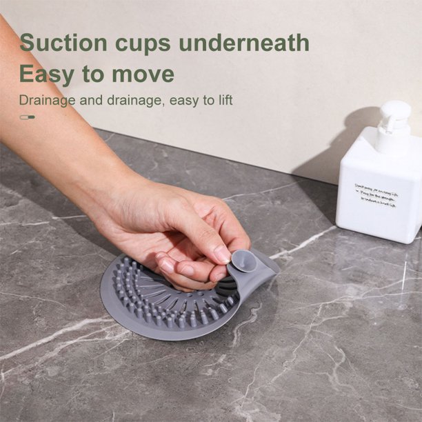 Colector De Pelo De Drenaje Tapón para el pelo con ventosa, filtro colador para fregadero, accesorios de cocina y baño