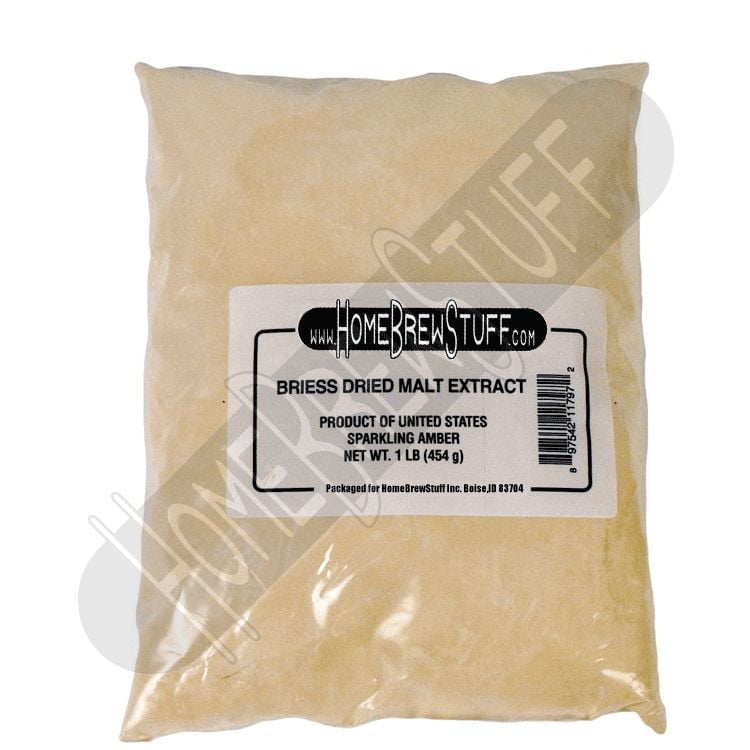 Homebrewstuff 1lb Briess Sparkling Amber Malt Extract DME Home Brewing