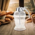 thumbnail image 3 of Honey Dispenser No Drip,No Drip Honey Dispenser Glass,Maple Syrup Dispenser, Honey Jar With Stand Honeycomb Shaped Honey Holder And Syrup Dispenser, Glass Honey Dispenser,Elegant Honeycomb Design,3PCS, 3 of 7