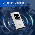 thumbnail image 2 of Enrutador LTE 4G, Módem Portátil Inalámbrico Wi-Fi, Minipunto de Acceso para Exteriores, MiFi de Bolsillo de 150 Mbps, Ranura para Tarjeta SIM, Batería Externa de Respaldo., 2 of 5