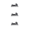 thumbnail image 3 of Ganchos de Metal para Llaves Cateissary 7 Ganchos Estante de Ropa, 3 of 6
