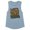 Stonewash Denim, variant on Let's Do the Yam Thing Women's Muscle Tank Medium Desert Pink
