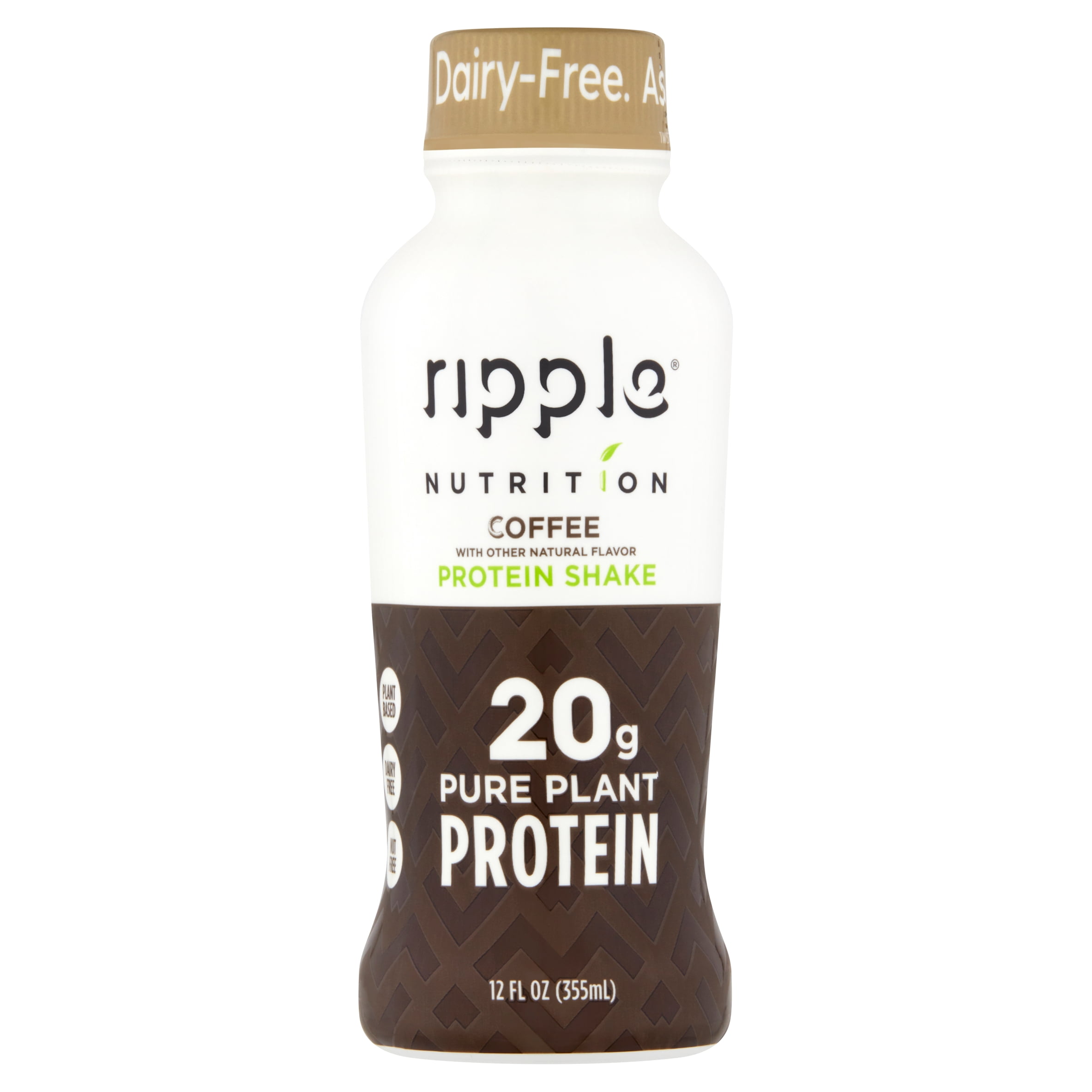 Ripple Nutrition Coffee Protein Shake, 12 fl oz, 12 Ct
