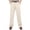 Beige, variant on Men's 100% Cotton Premium No Iron Classic Fit Pleat Front High Waist Work Dress Pant for Business Commute (Regular and Big & Tall Sizes) Size 29-40 Dark Gray