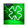 thumbnail image 3 of 1pc Clover Shaped Led Neon Light, Suitable For Wall, Bedroom, Party, Bar Decoration, Christmas And Halloween Supplies (Batteries Not Included), 3 of 5