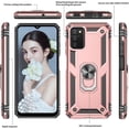 thumbnail image 5 of LeYi for Samsung A03S Case, Samsung Galaxy A03S Case with [2 x Tempered Glass Screen Protector], Full-Body Shockproof Soft Liquid Silicone Protective Case for Samsung A03S (6.5 Inch), Rose Gold, 5 of 6