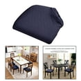 thumbnail image 4 of Funda impermeable para silla, a prueba de fugas, decorativa, lavable, elástica, extraíble, fundas de asiento antipolvo para barra de conferencias de Azul oscuro Gloria Cubierta de asiento impermeable, 4 of 9