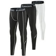 thumbnail image 5 of Usaibhir Toddler Boys Compression Leggings Athletic Tights Basketball Compression Pants Sports Base Layer for Soccer 5-12Y, 5 of 6