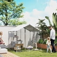 thumbnail image 2 of PawHut 79" Extra Large Catio Outdoor Cat Enclosure with Waterproof Cover, 2 of 10