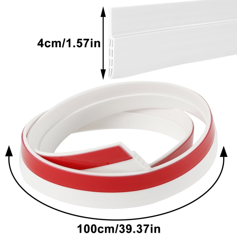 Jetcloudlive Door Draft Stopper, 39 Inches, White photo 2