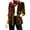 Yellow, variant on CharmCyan Women’s Double Breasted Velvet Blazer Classic Notched Lapel Long Sleeve Jacket with Decorative Buttons for Office or Casual Wear Black L