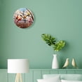 thumbnail image 4 of 12 Inch Wall Clock Battery Operated Silent Clock Decorative for Office, Kitchen, Outdoor, Living Room，Birds Flowers Twigs Branches 3D Design, 4 of 5