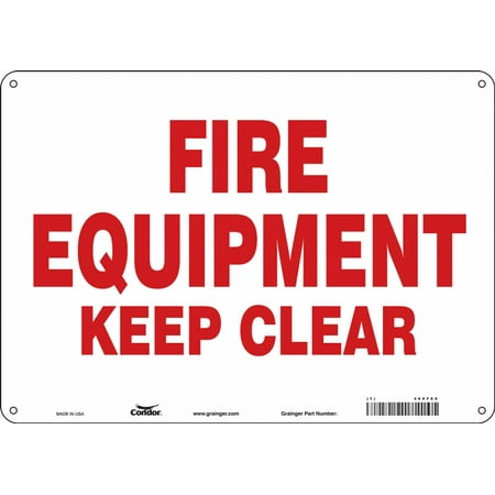 

Condor Safety Sign 10 in x 14 in Aluminum 469F69 469F69 ZO-G5628143