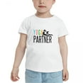thumbnail image 2 of Yoga Partner Funny Toddler T-Shirts for Boys Girls (White, Youth S), 2 of 5