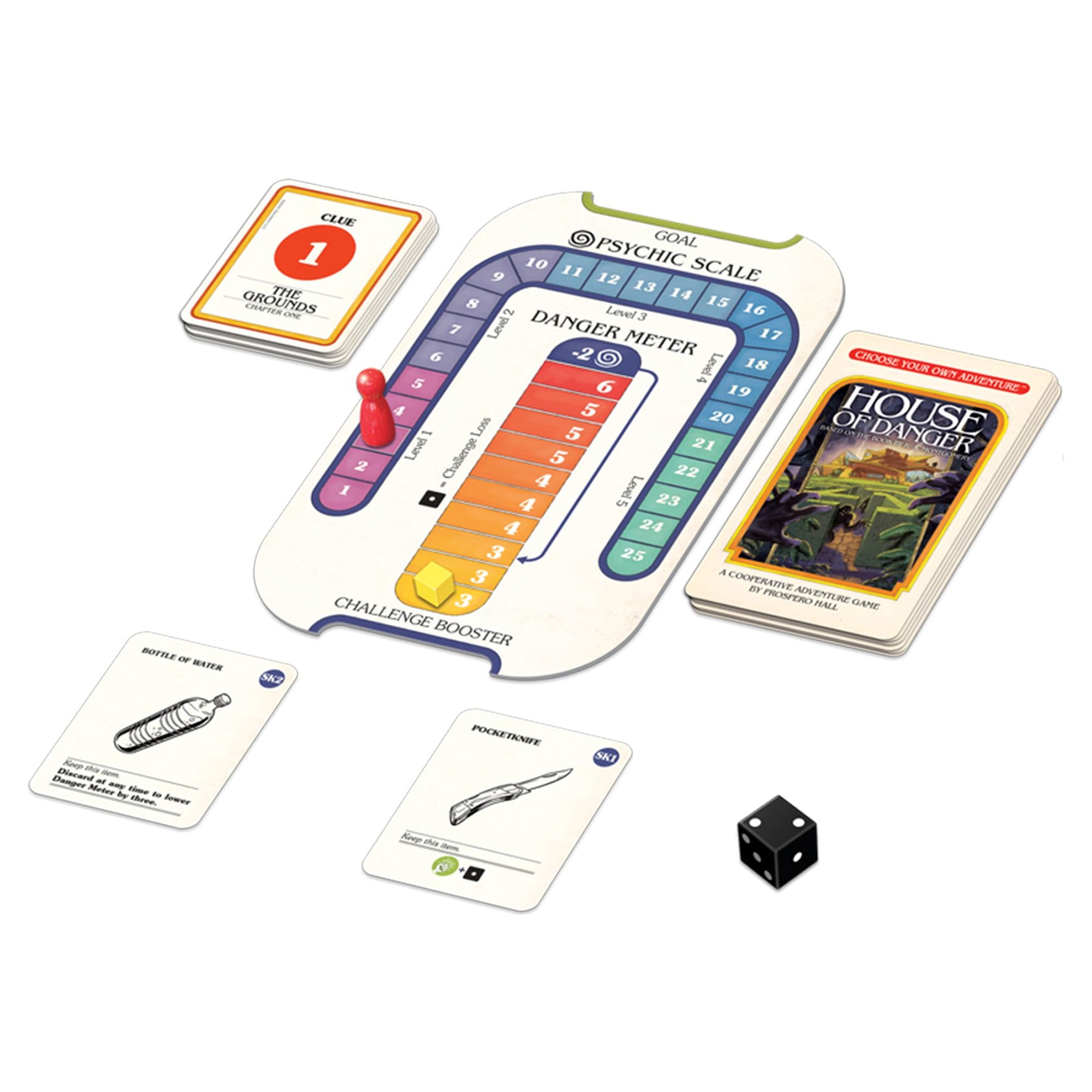 Choose Your Own Adventure: House of Danger Narrative Board Game for Ages 10 and up, from Asmodee - image 3 of 6
