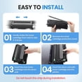 thumbnail image 7 of TN660 Black Toner Cartridges 4 Packs Replacement for TN-660 TN660 TN-630 TN630 High Yield Cartridges Work with Brother MFC-L2700DW L2705DW L2720DW L2740DW HL-L2300D L2380W L2340DW L2320D DCP-L2520, 7 of 7