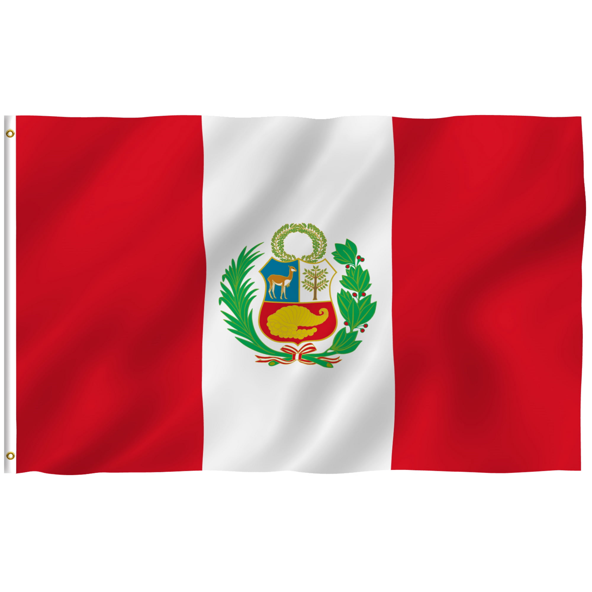 ANLEY [Fly Breeze] 3x5 Foot Peru Flag - Vivid Color and UV Fade ...