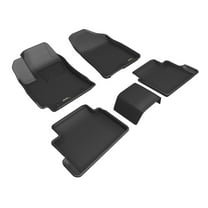 3D Maxpider 2024-2025 Fits Hyundai Kona Kagu Black 1st 2nd Row Floor Mat L1HY15301509