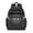 Black-34, variant on Floral Dog Design Students Backpack Watercolor Puppy Pattern with Paw and Bone Motifs for Student