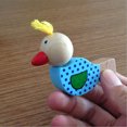 thumbnail image 3 of Shisuyan Wooden Cartoon Bird Whistle Colorful Creative Whistle Animal Musical Toy Early Educational Wind Instruments for Boys and Girls (Random Color), 3 of 8