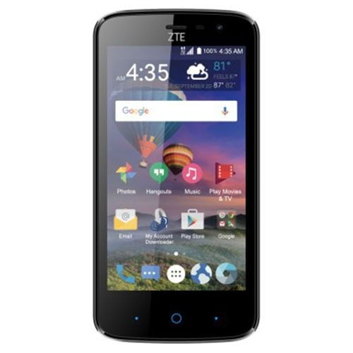 ZTE Majesty Pro LTE 8GB Smartphone - Simple Mobile by T-Mobile - Black ...