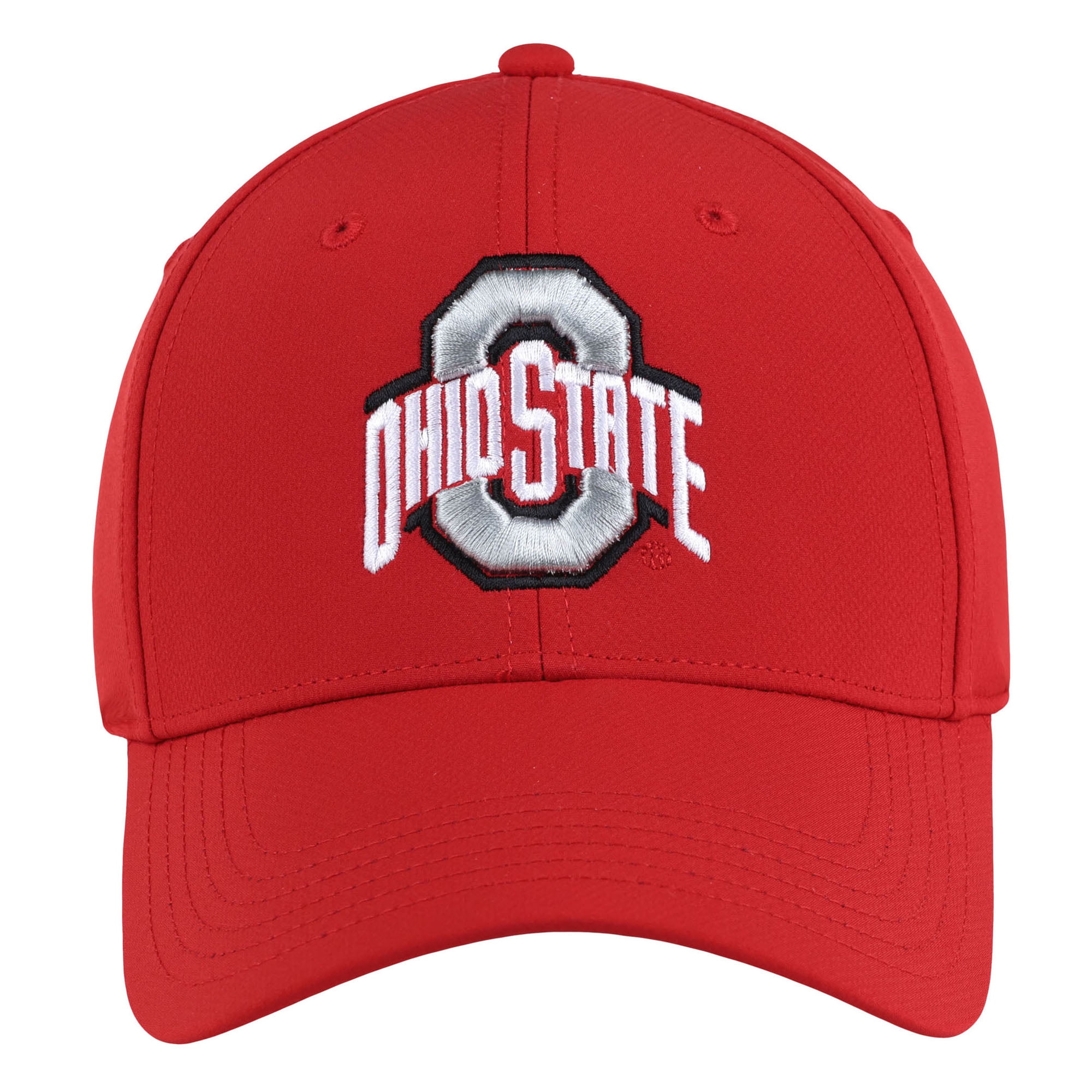 Men's Ahead  Scarlet Ohio State Buckeyes Stratus Adjustable Hat