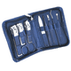 thumbnail image 1 of Profesional amarillo limón Nail Clippers Set pedicura Kit de acero inoxidable con estuche viaje lujo, 1 of 5