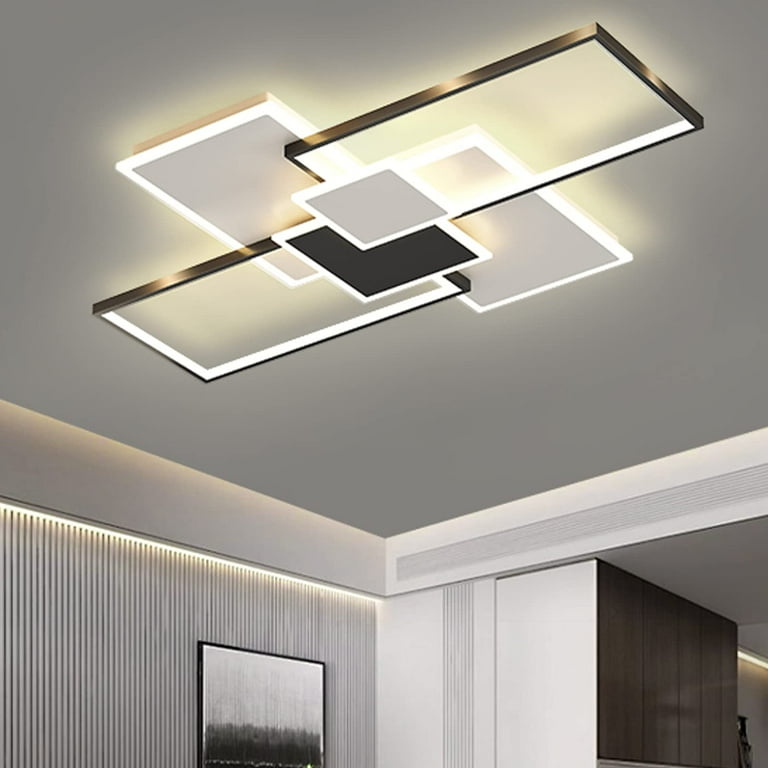 ADISUN Modern Led Ceiling Light Dimmable with Remote Flush ADISUN Modern Led Ceiling Light Dimmable with Remote Flush