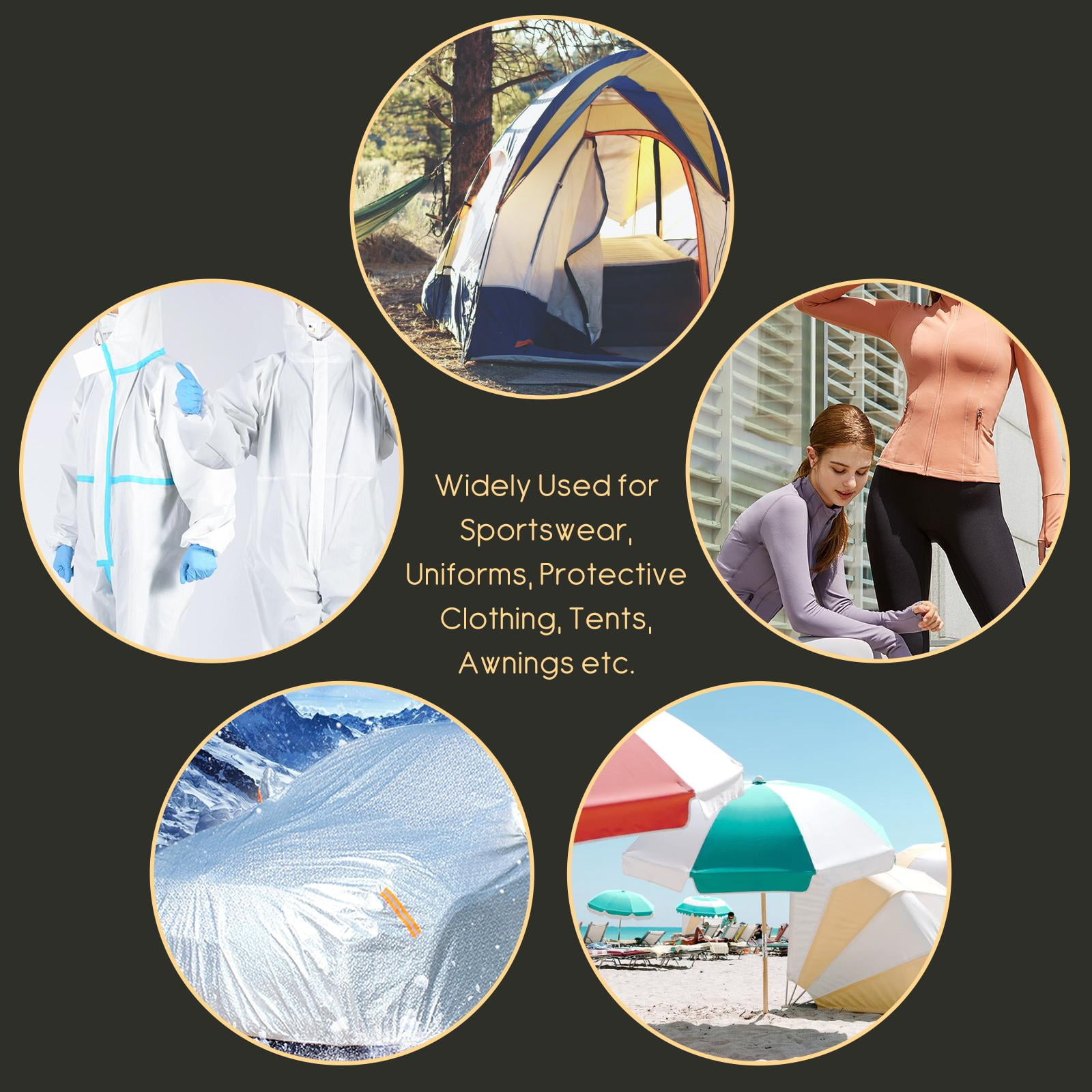 8X 20M   Waterproof   Adhesive   Seam   Sealing   Tape   DIY   for   Tent